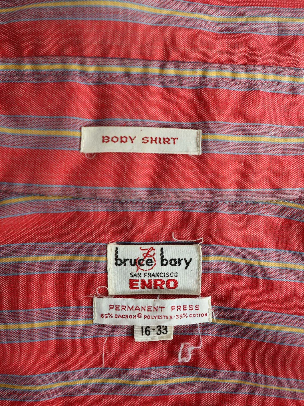 1970s San Francisco Enro Bruce Bary Body Shirt (M)