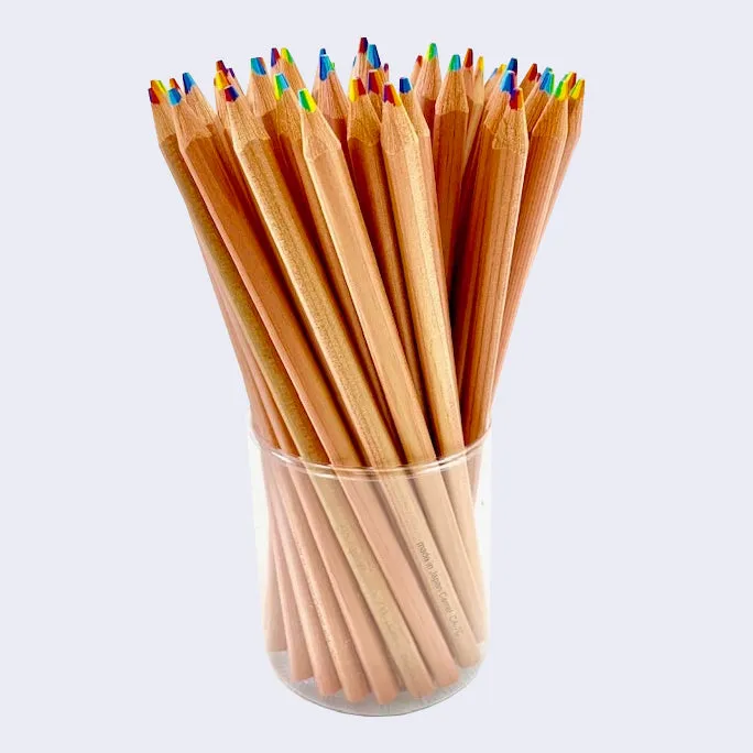 7-in-1 Wooden Rainbow Pencil