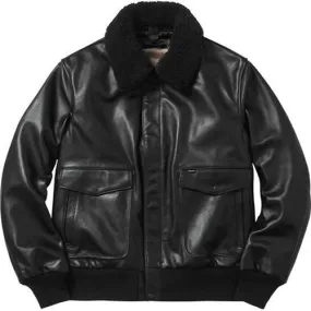 A2 Bomber Aviator leather jacket