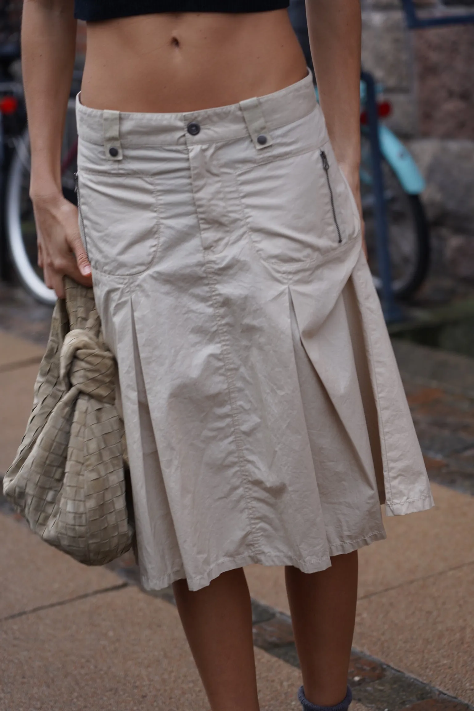 Annie Skirt - Chalk