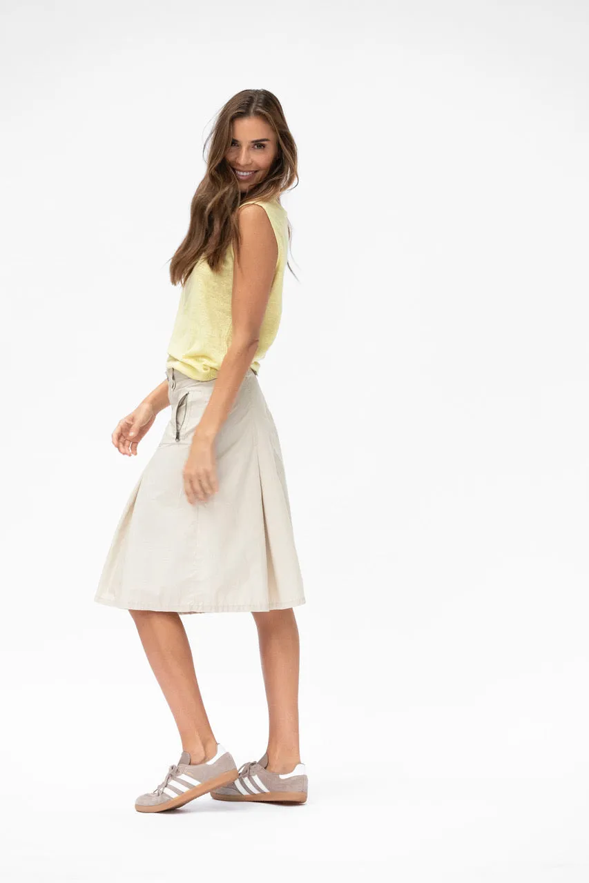 Annie Skirt - Chalk