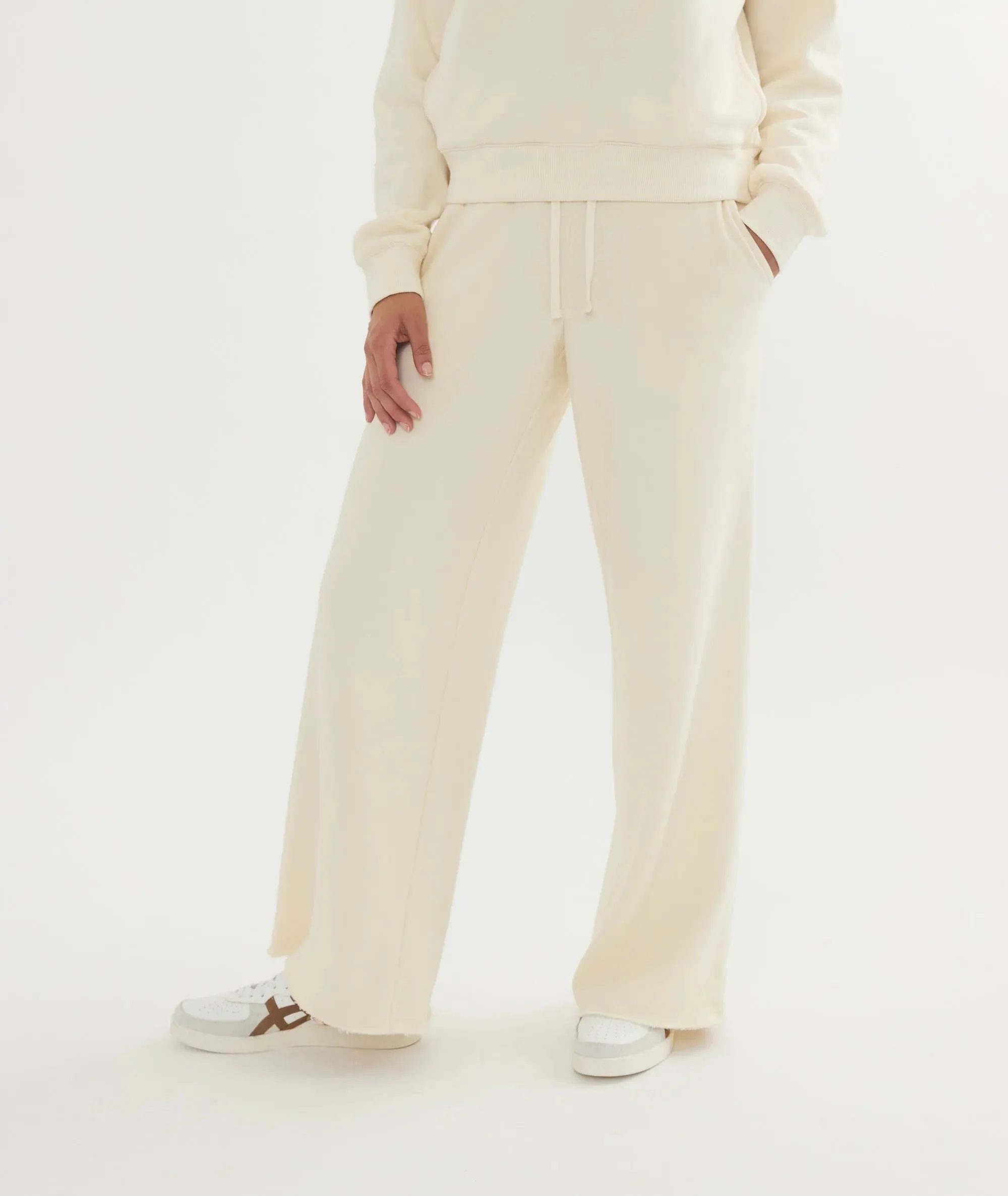 Anytime Wide Leg Sweatpant