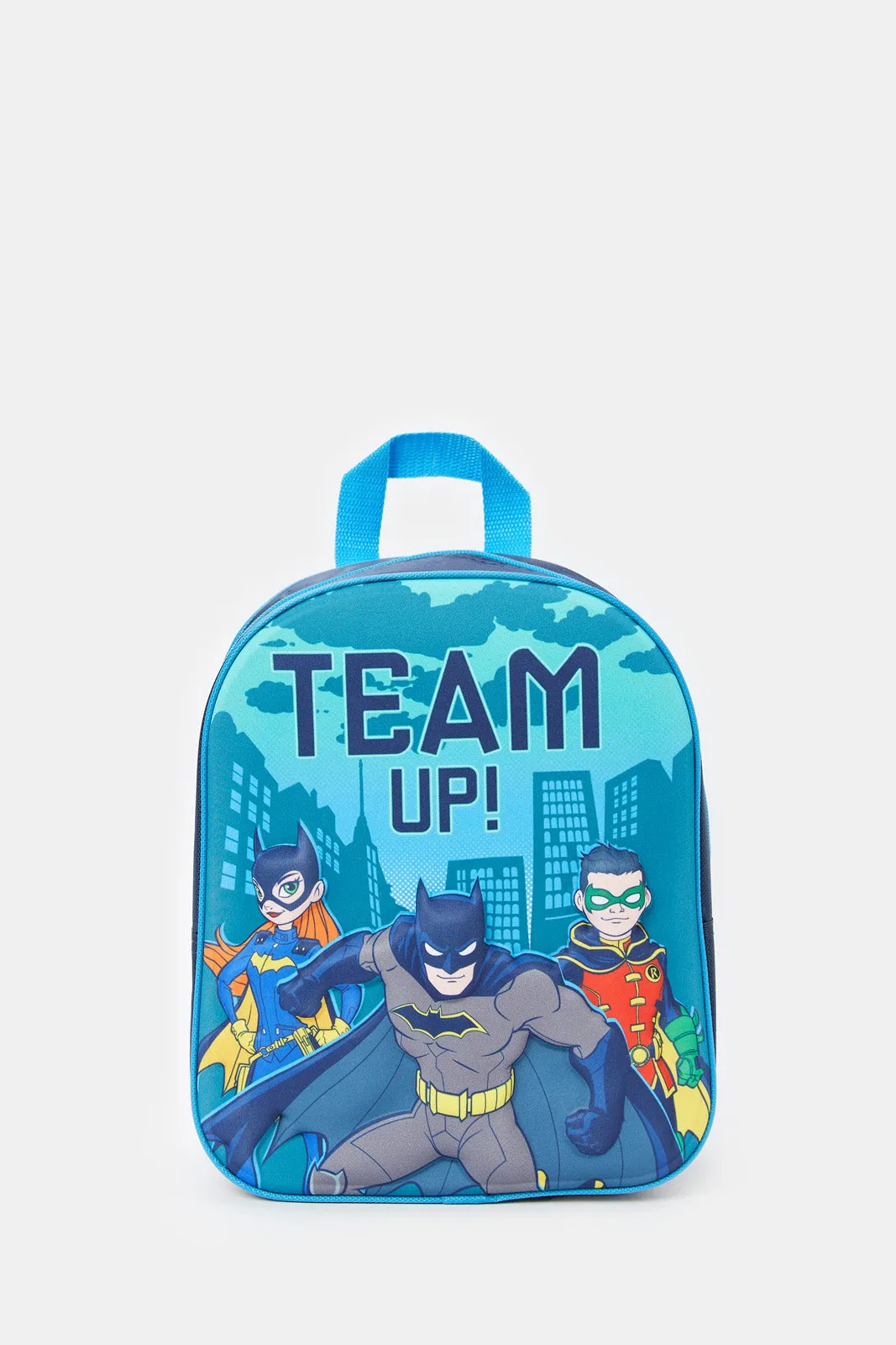 Boys Blue Batman 3D Backpack