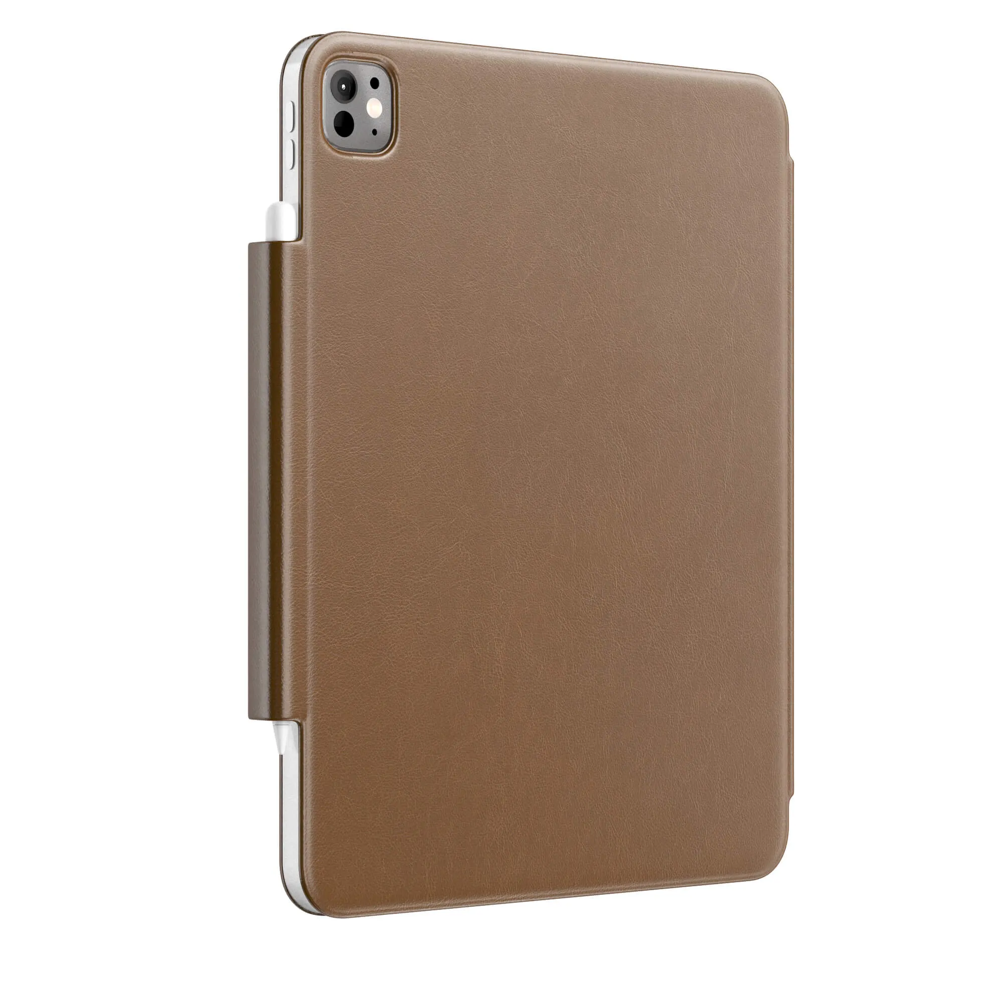 Bradstreet Leather Folio for iPad Pro 13" (M4-2024), Brown