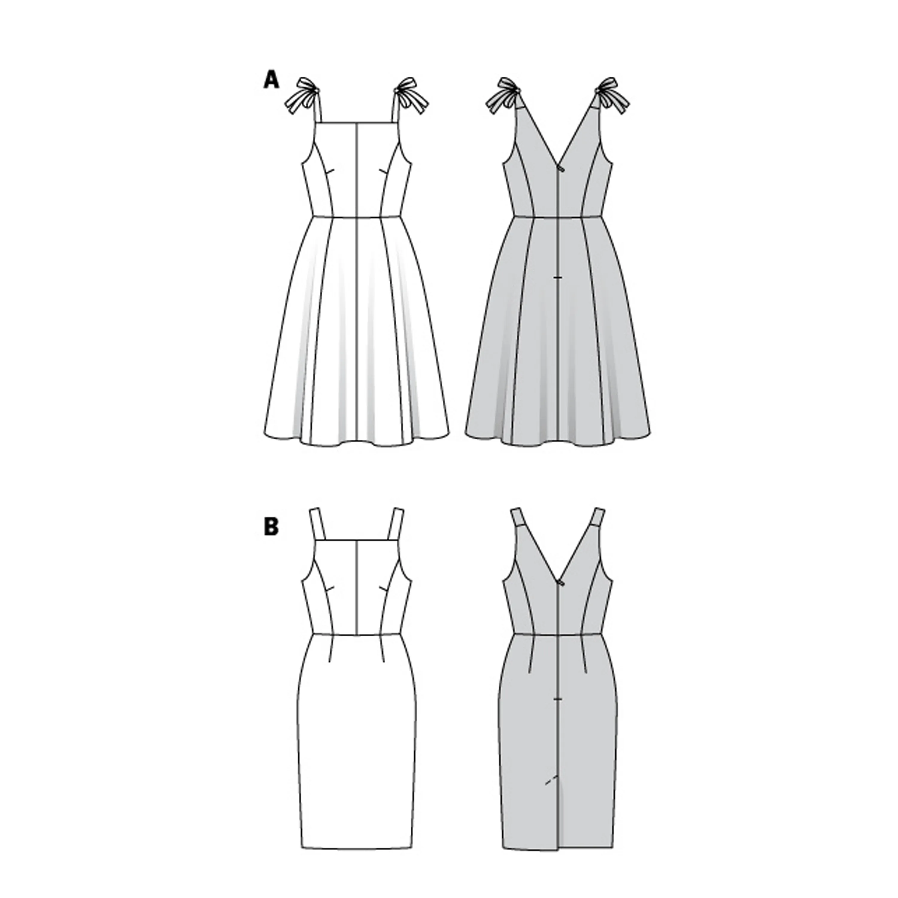 Burda Sewing Pattern 6140 Dress