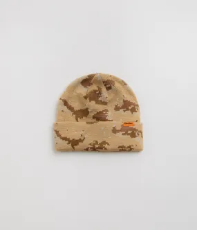 Butter Goods Desert Camo Beanie - Sand