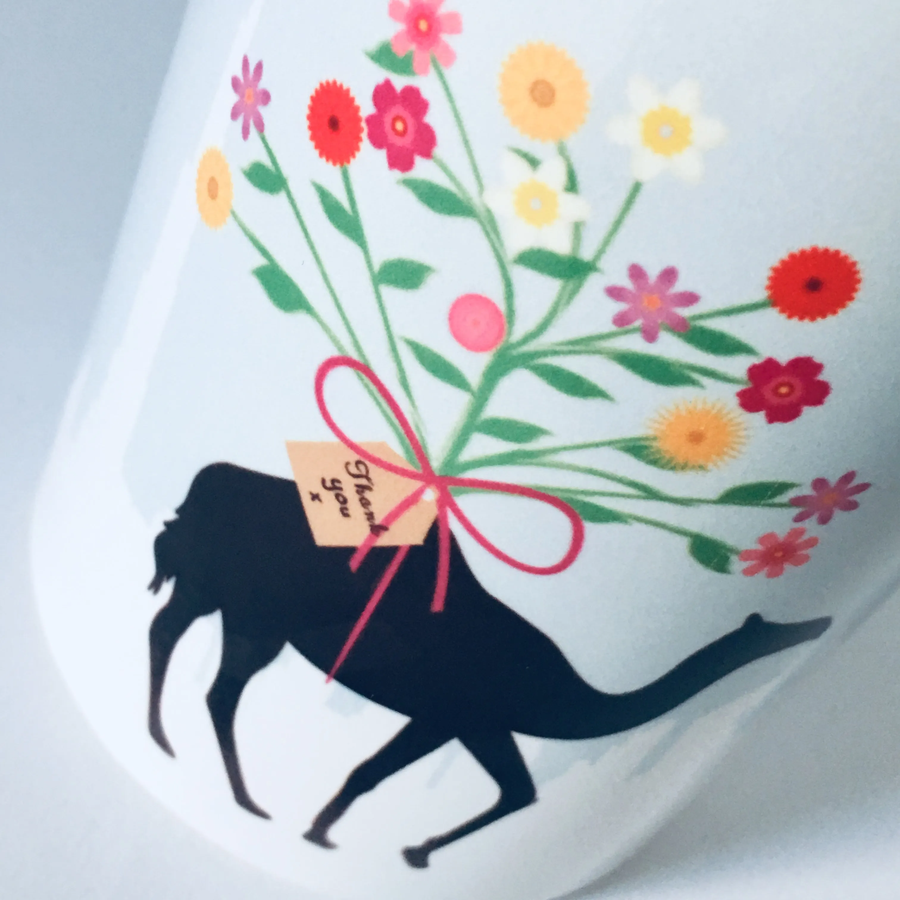 Camel Bouquet Teacher Pencil Pot - Personalised