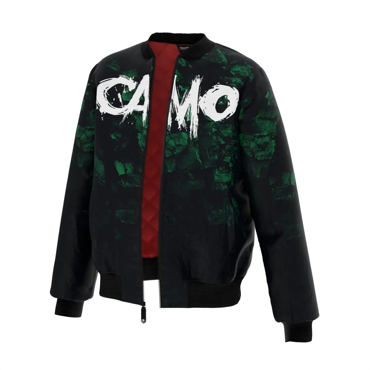 Camo Bomber Jacket