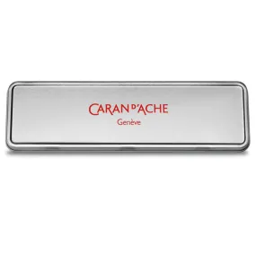 Caran d'ache Empty Metal Tin Pen Pencil Box