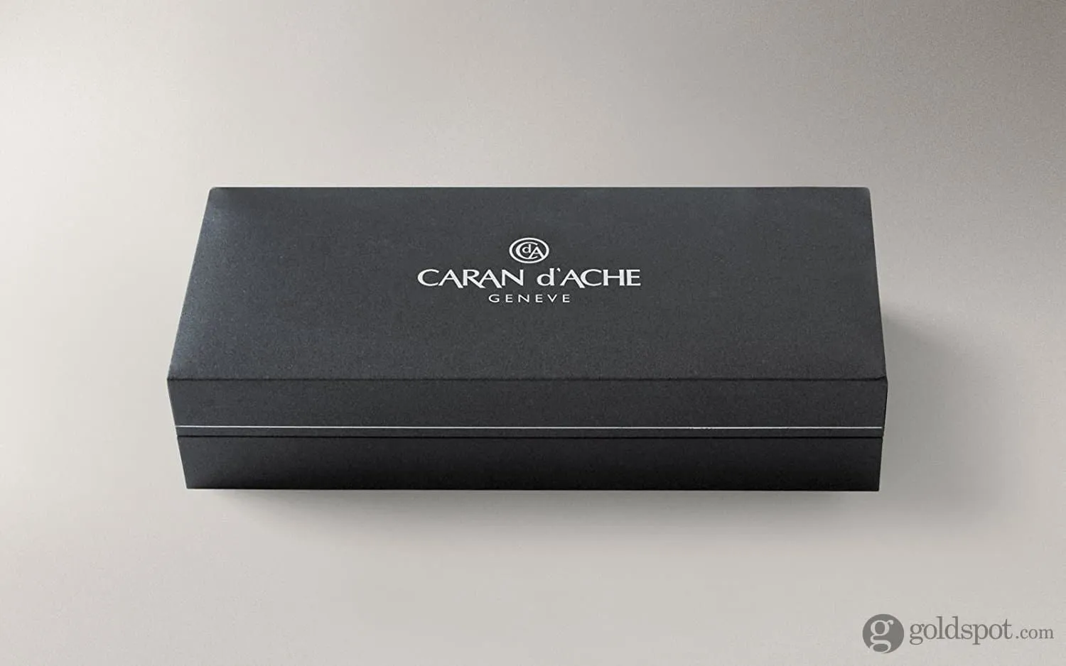 Caran d'Ache Léman Mechanical Pencil in Grand Bleu Silver Plated and Rhodium Coated - 0.7mm