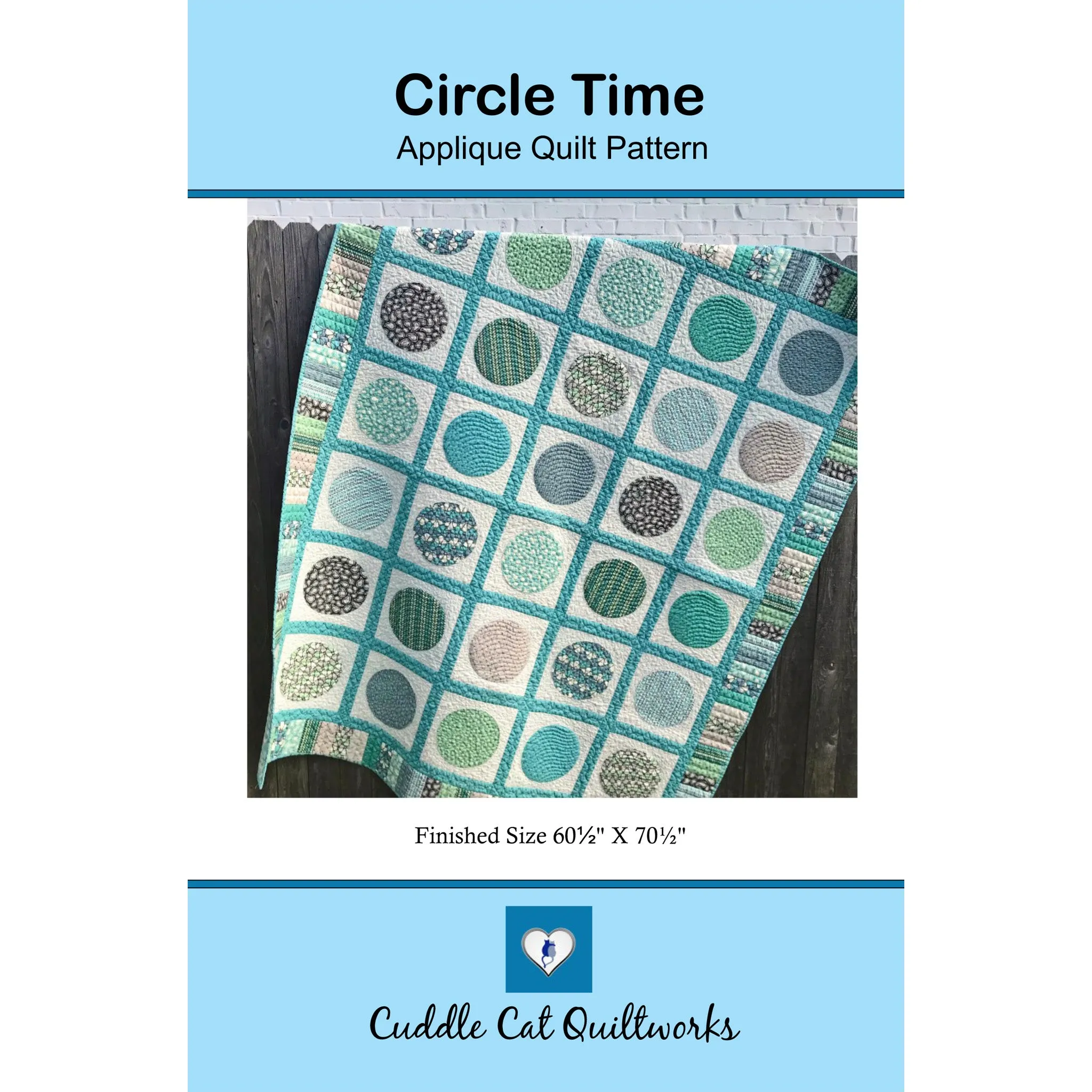 Circle Time Quilt Pattern CCQ-059 - Paper Pattern