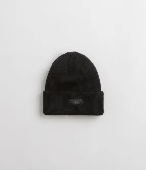 Civilist Schurwolle Beanie - Black