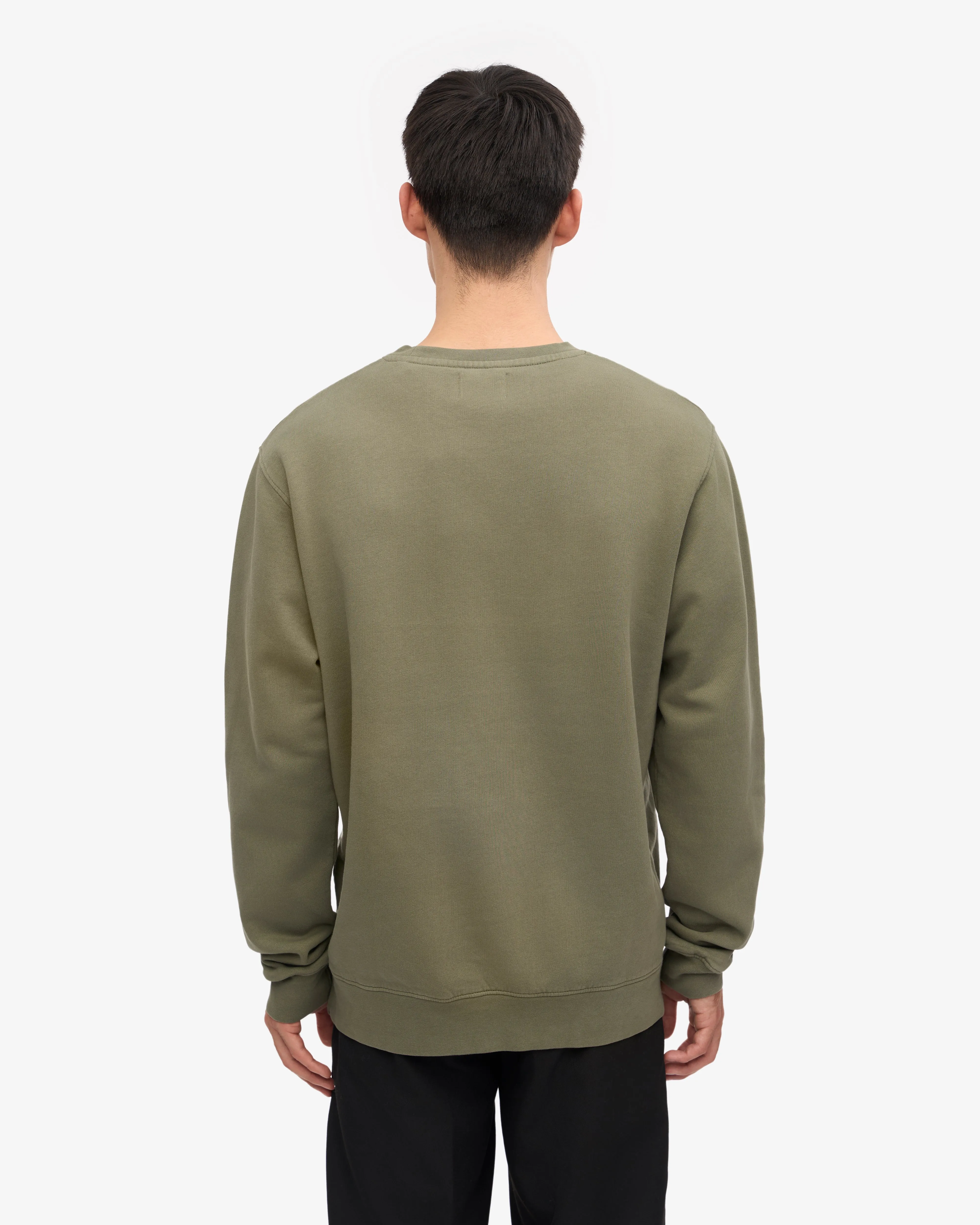 Classic Organic Crew - Dusty Olive