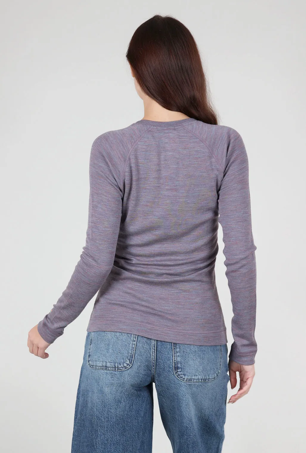 Classic Thermal Base Layer, Chalk Violet Heather