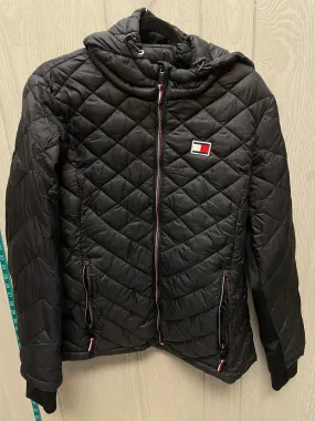 Coat Puffer & Quilted By Tommy Hilfiger In Black, Size: Xl