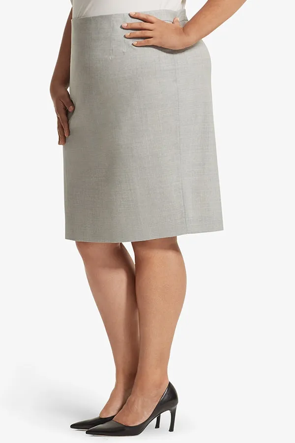 Cobble Hill Skirt - Tropical Wool :: Light Gray