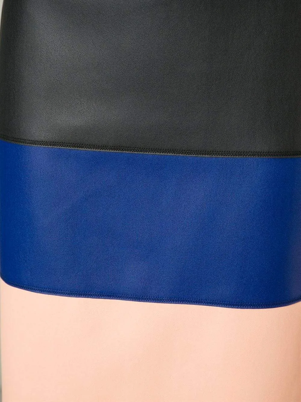 Color Block Pencil Skirt