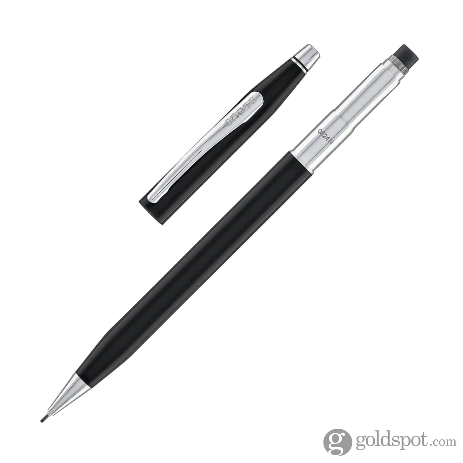 Cross Classic Century Ballpoint Pen & 0.7mm Mechanical Pencil in Black Lacquer