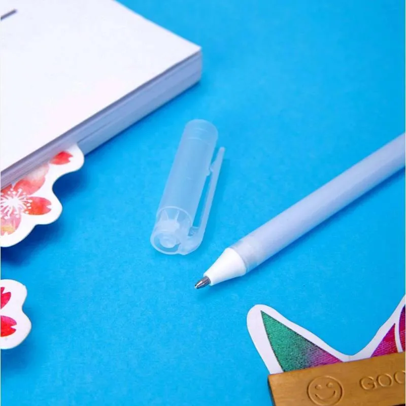 Deli Pen-Shaped Transparent Liquid Glue