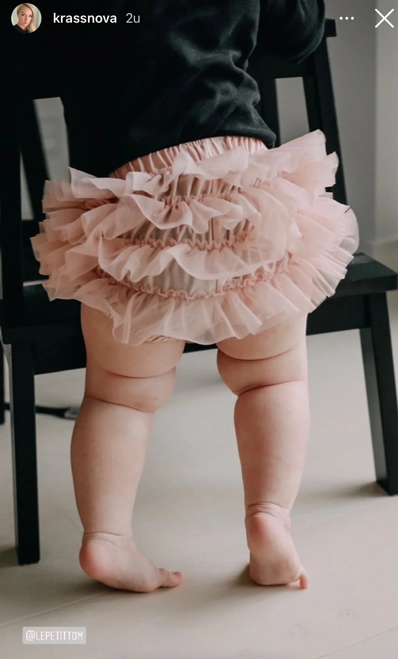 DOLLY by Le Petit Tom ® FRILLY PANTS Tutu Bloomer ballet pink