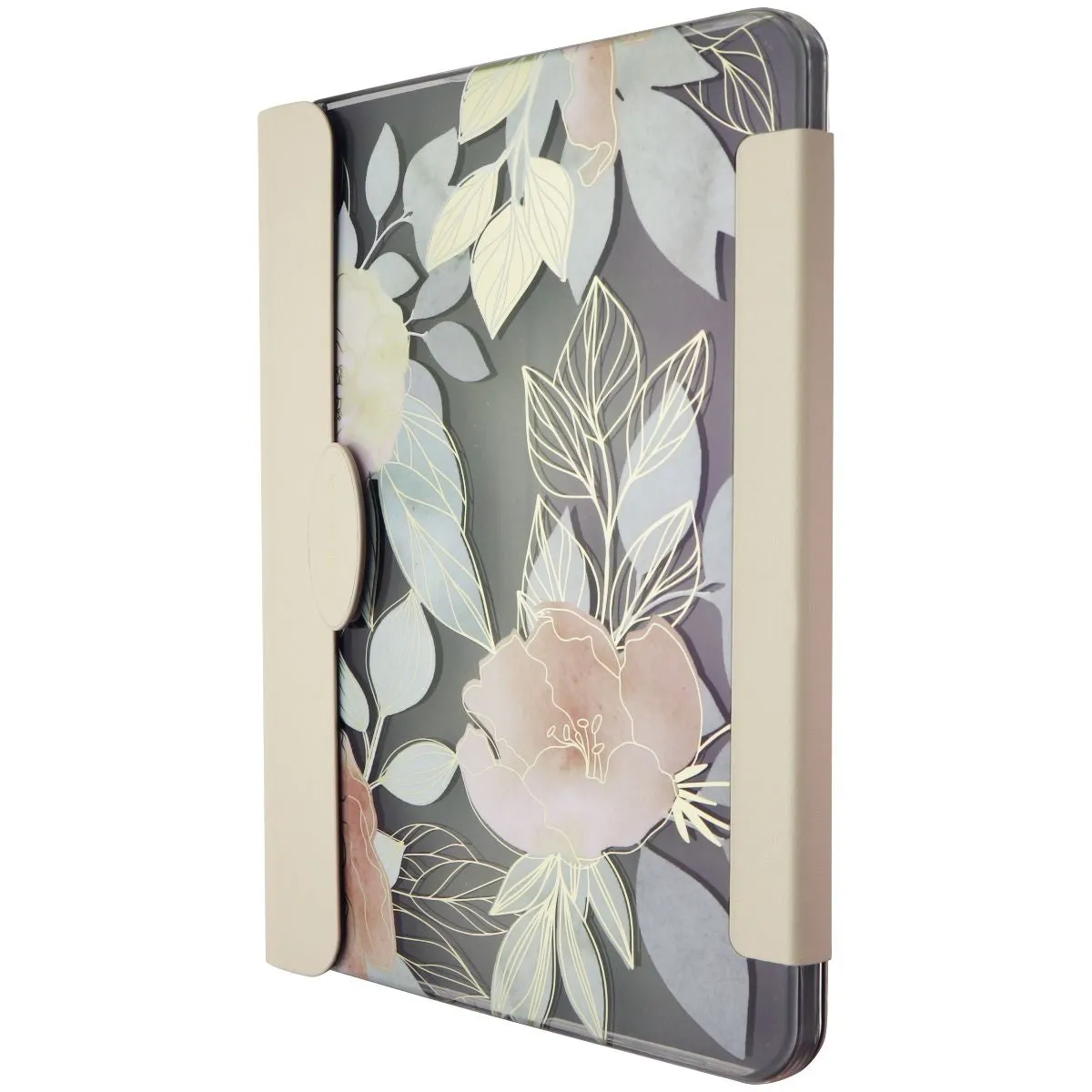 Elizabeth James Stand Folio Case for Apple iPad (10th Gen) - Blooms in Bordeaux