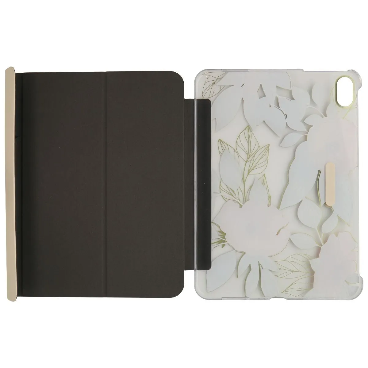 Elizabeth James Stand Folio Case for Apple iPad (10th Gen) - Blooms in Bordeaux