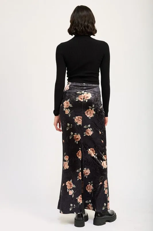 Emory Park HIGH WAIST PENCIL MAXI SKIRT