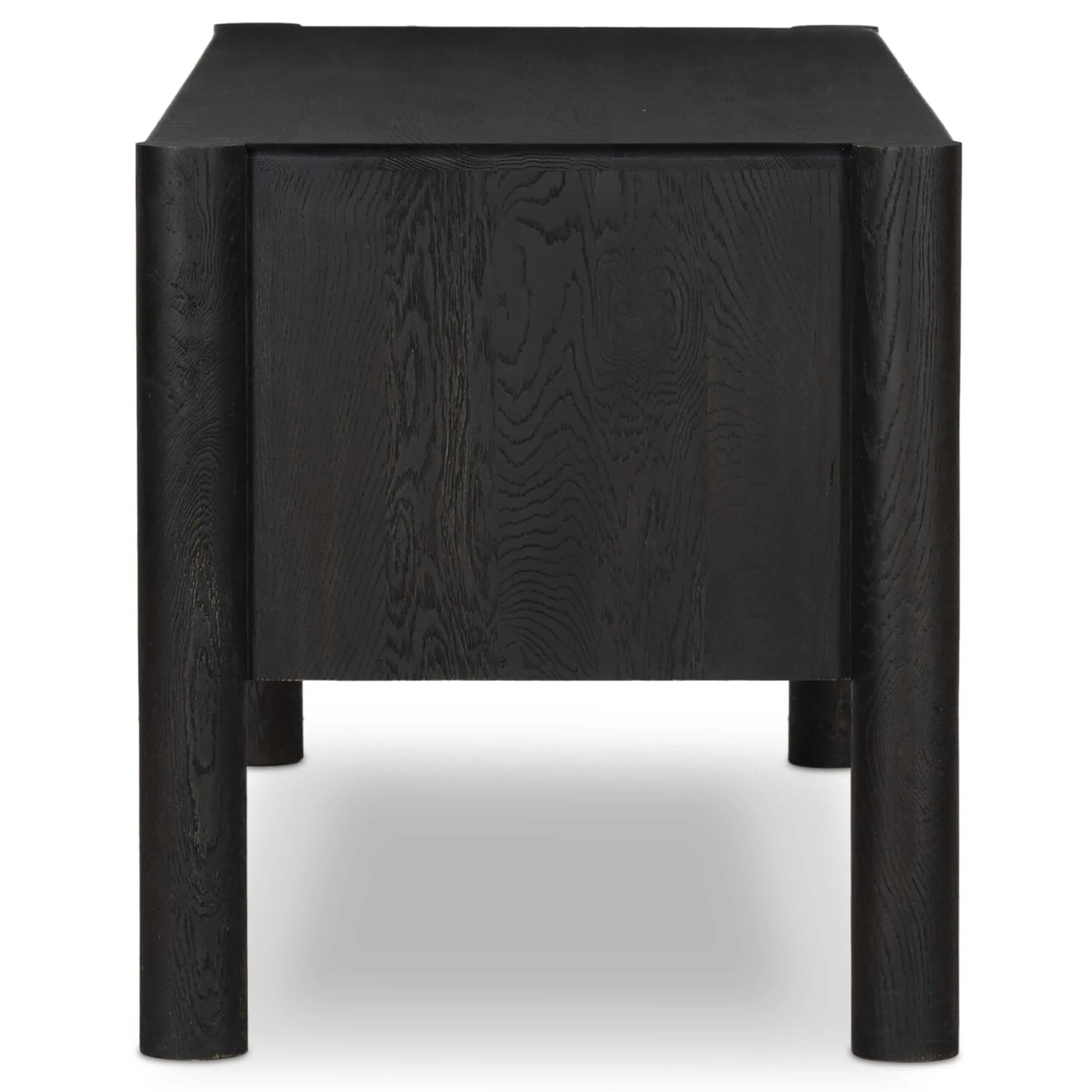 Ezri Desk, Carved Black