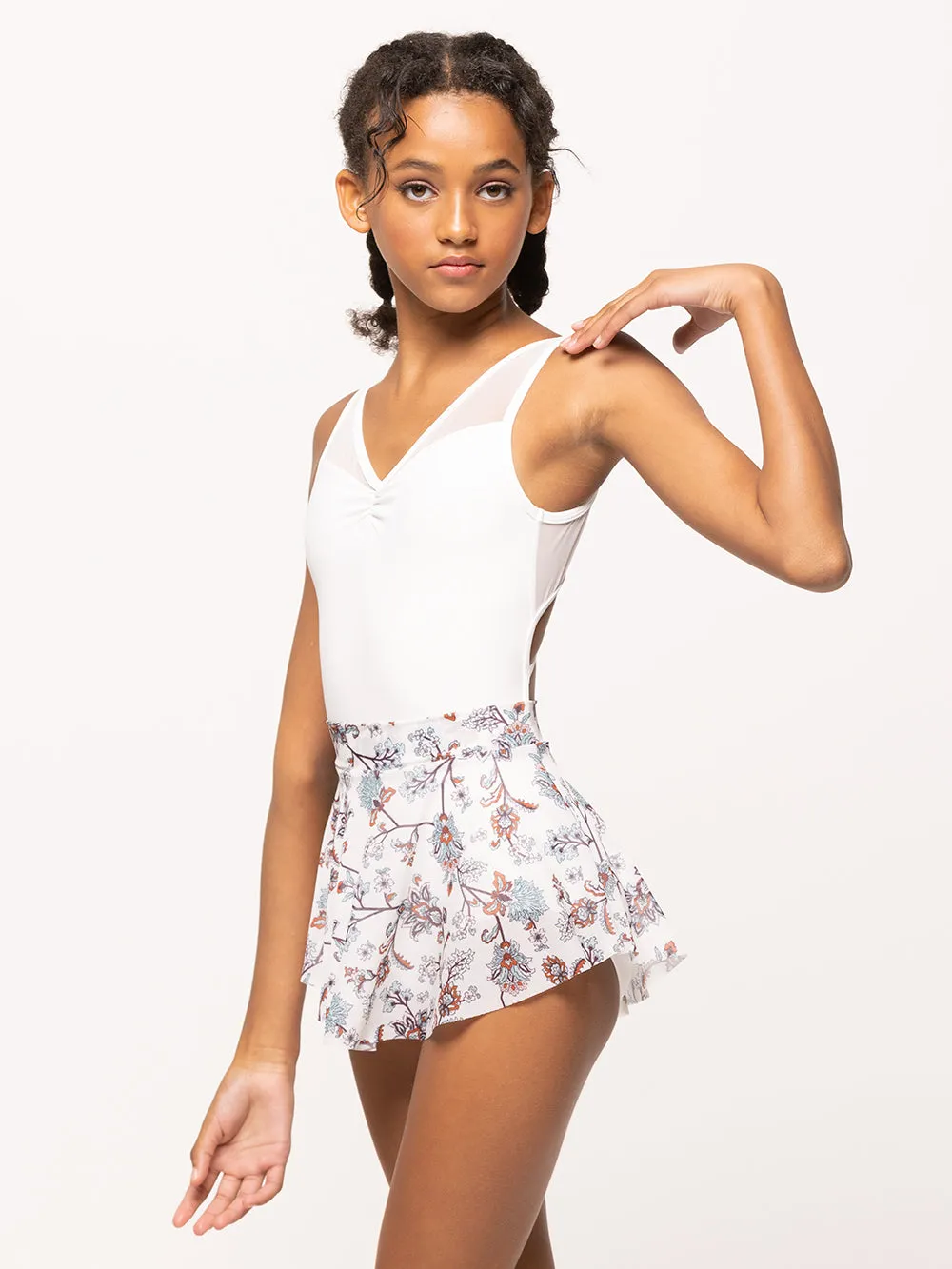 Fabiola Kids White Leotard RTW