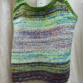 FATE Knit tank in novelty yarns FW8009