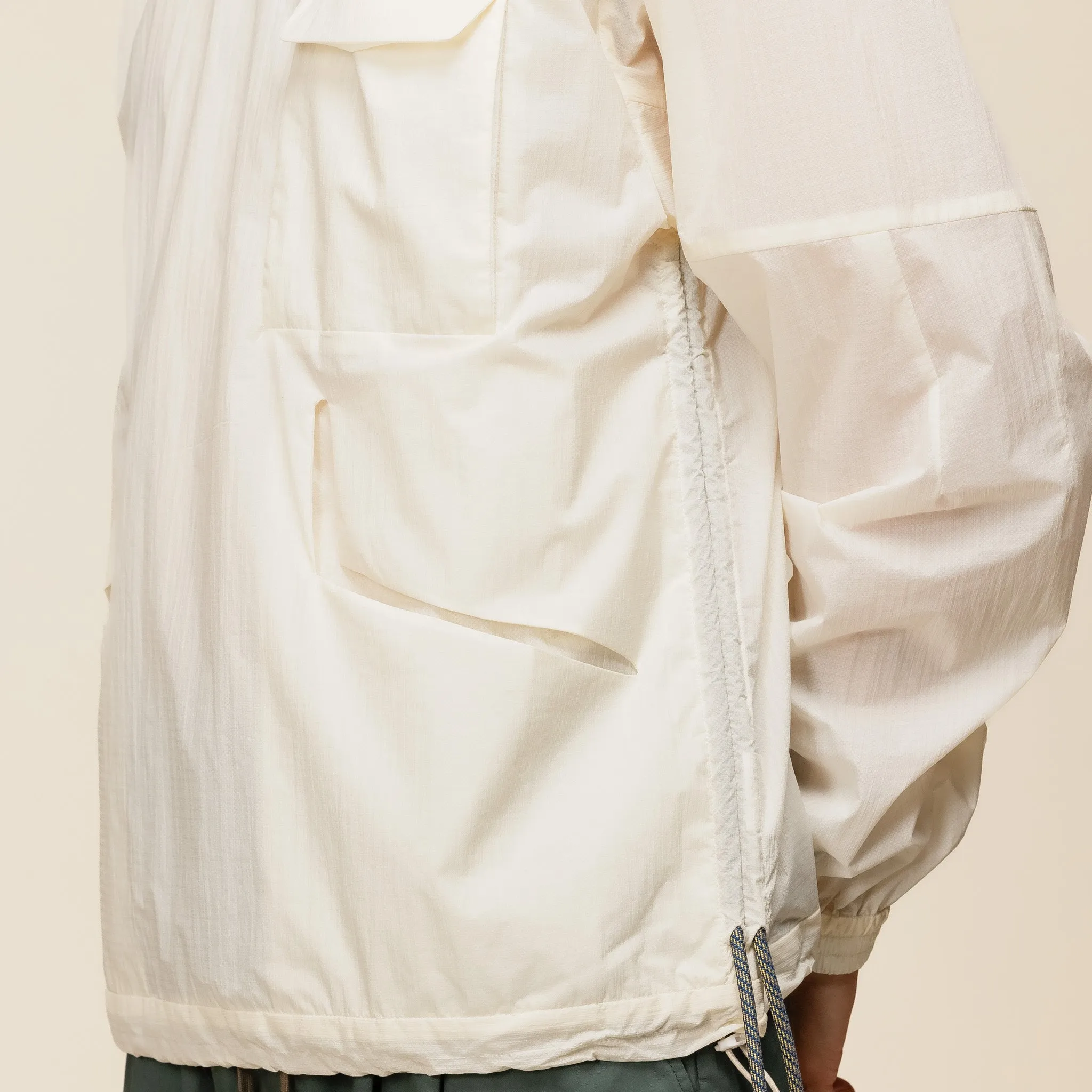 F/CE - 2.5 Layer Windbreaker Top - Ecru