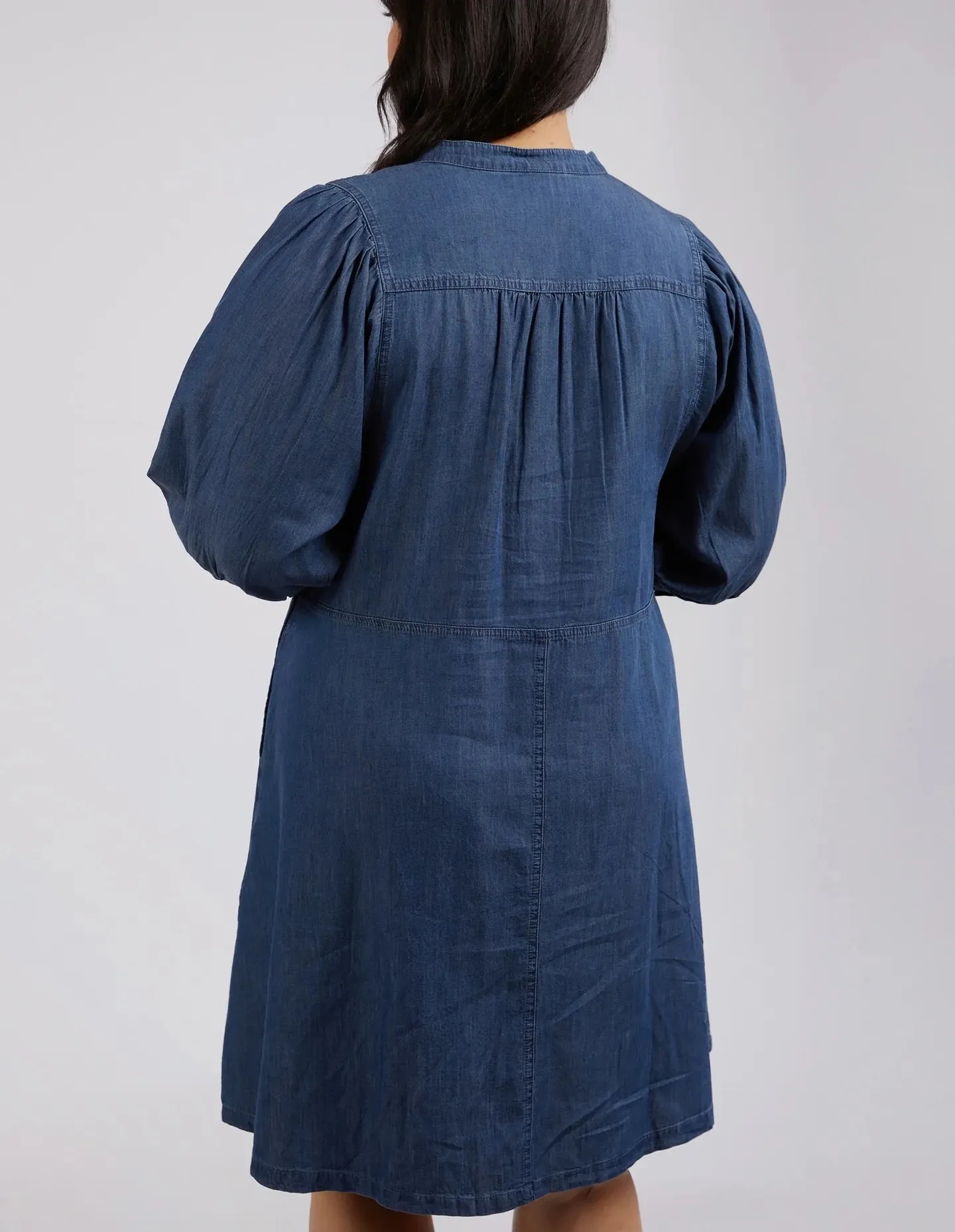 Filippa Dress Mid Blue Wash