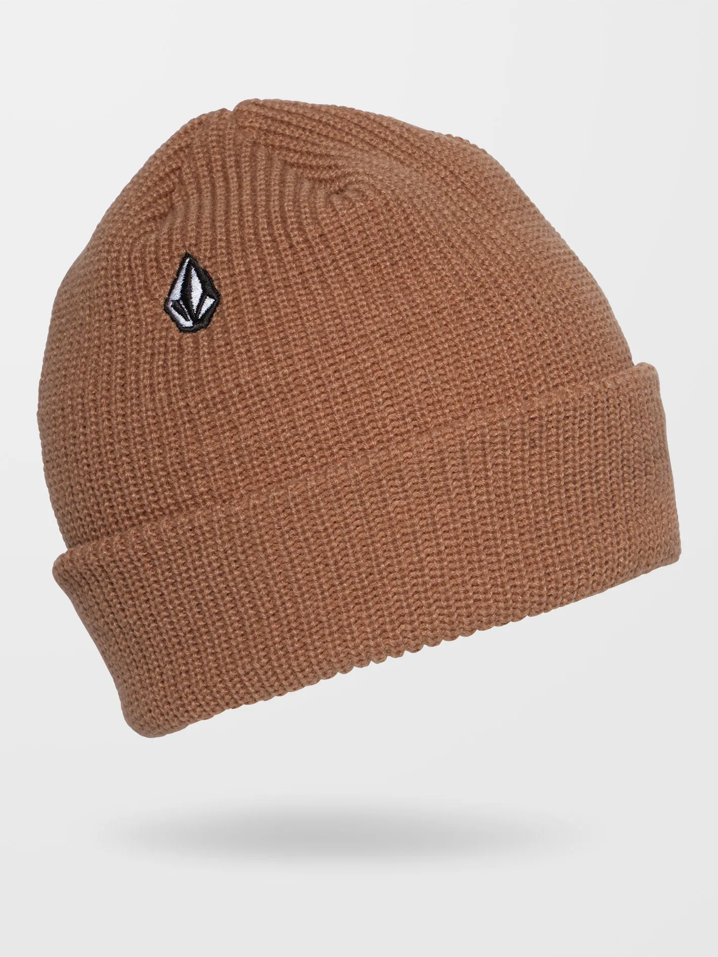 Full Stone Beanie - DARK BROWN