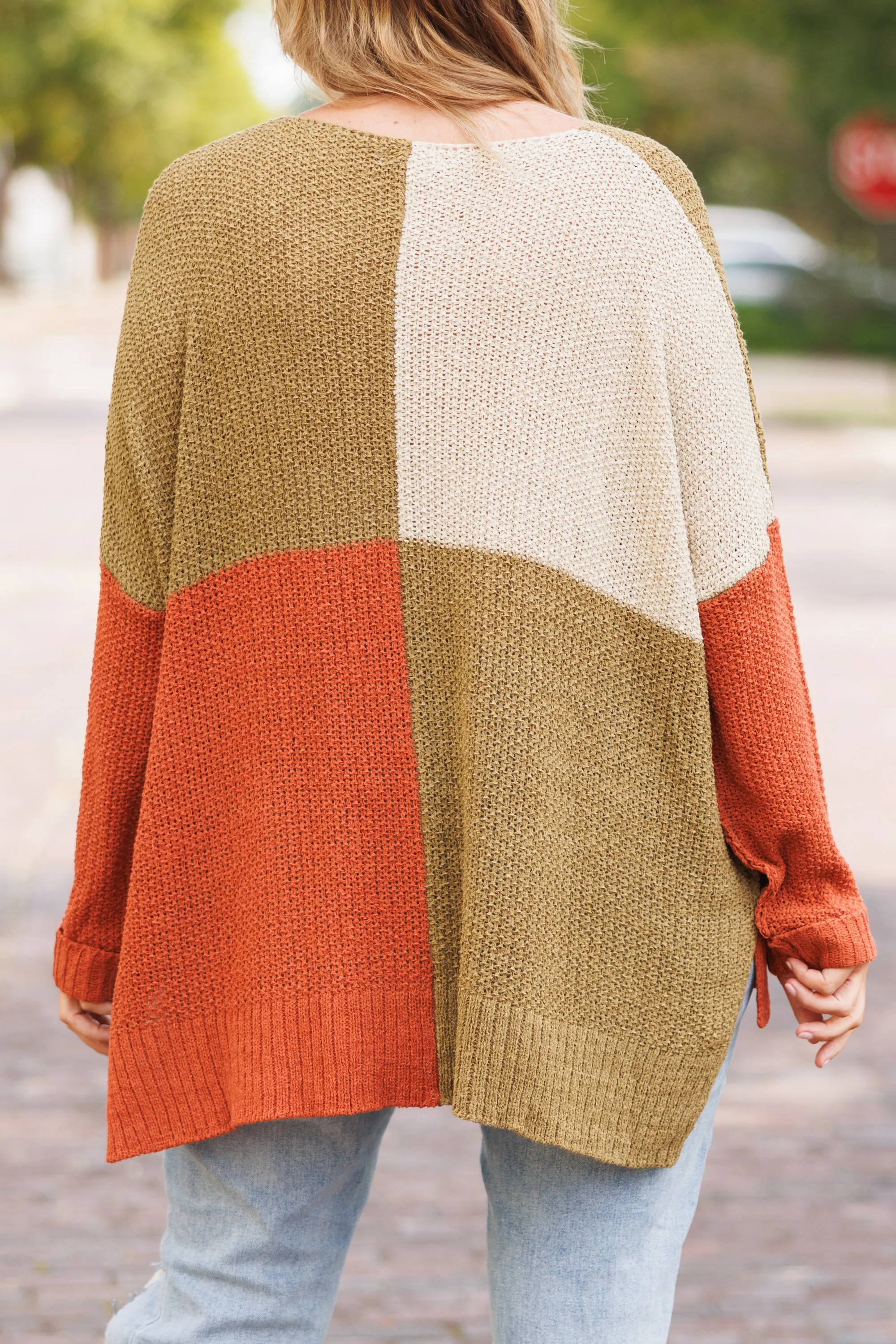 Going My Own Way Sweater, Pumpkin