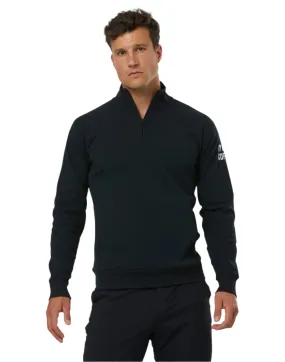 Gym Coffee Mens Chill Half Zip Black