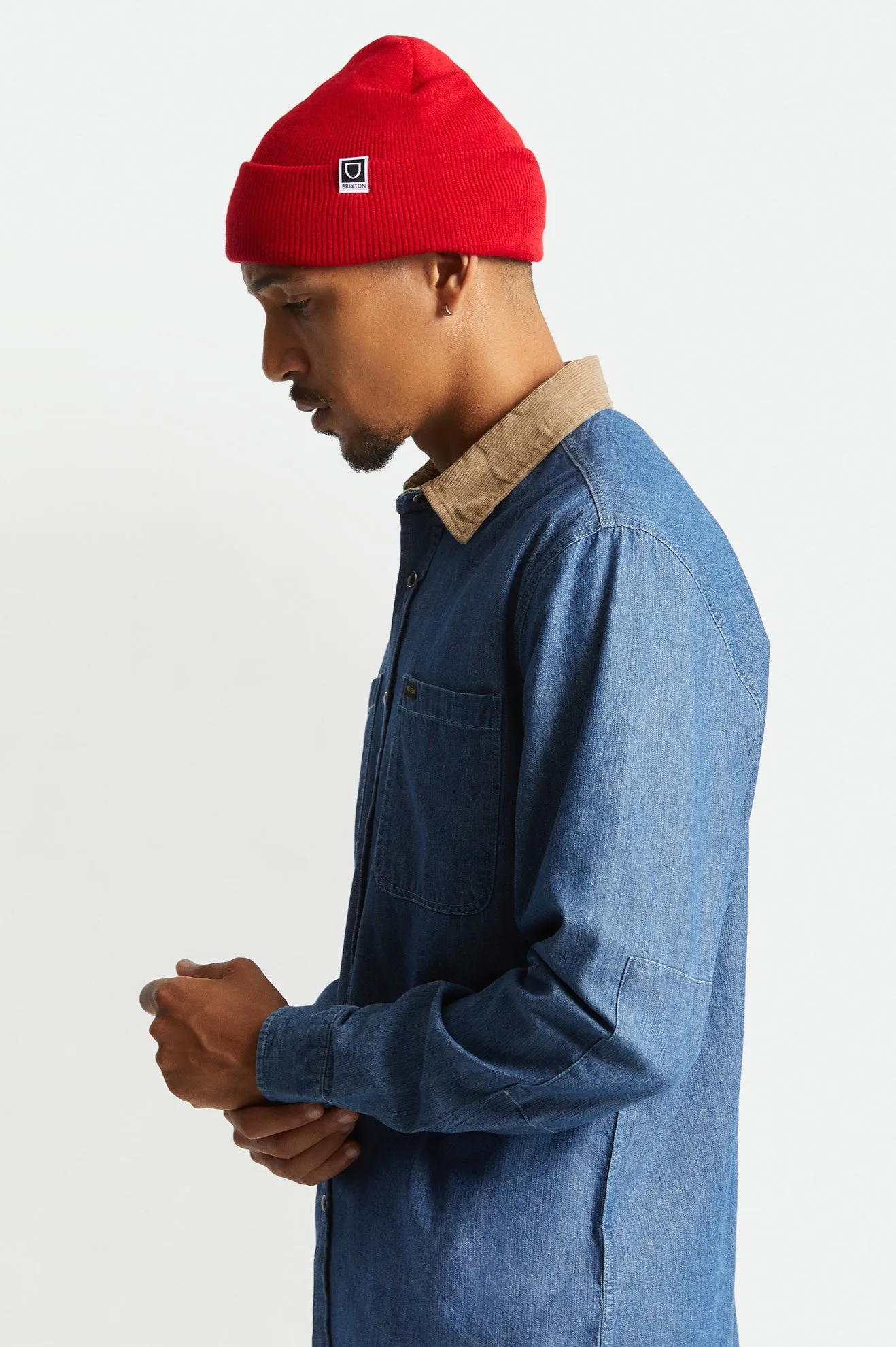 Harbor Beta Watch Cap Beanie - Red