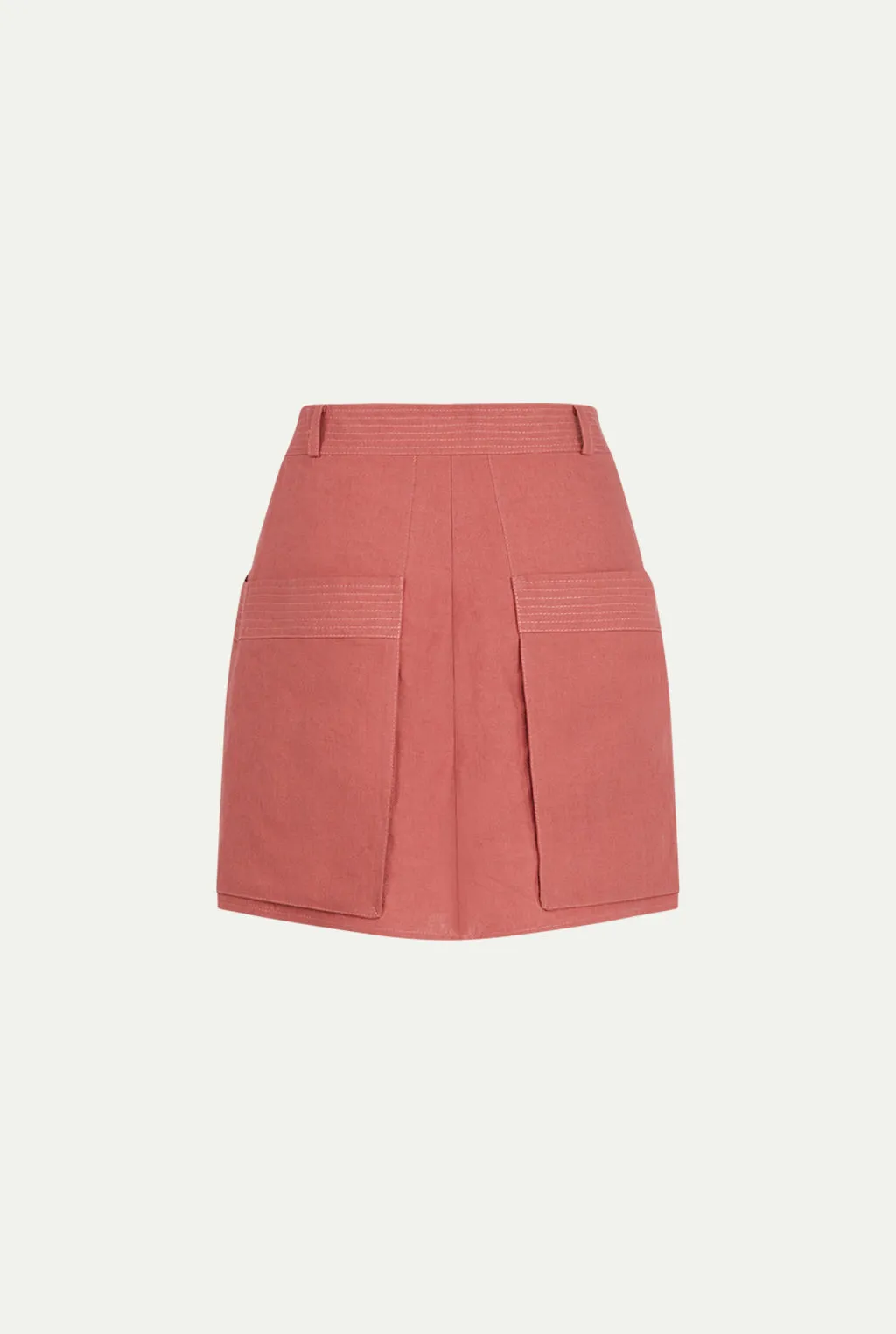 IZBAT linen skirt