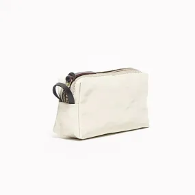 Jack Gomme Paris Blush Linen Pouch Cream