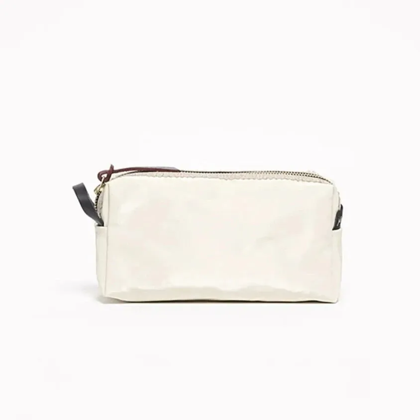 Jack Gomme Paris Blush Linen Pouch Cream