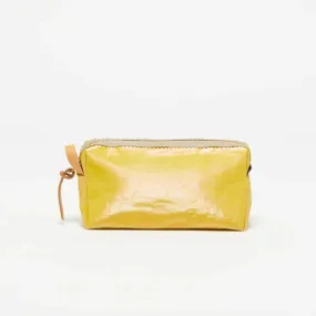 Jack Gomme Paris Blush Linen Pouch Yellow