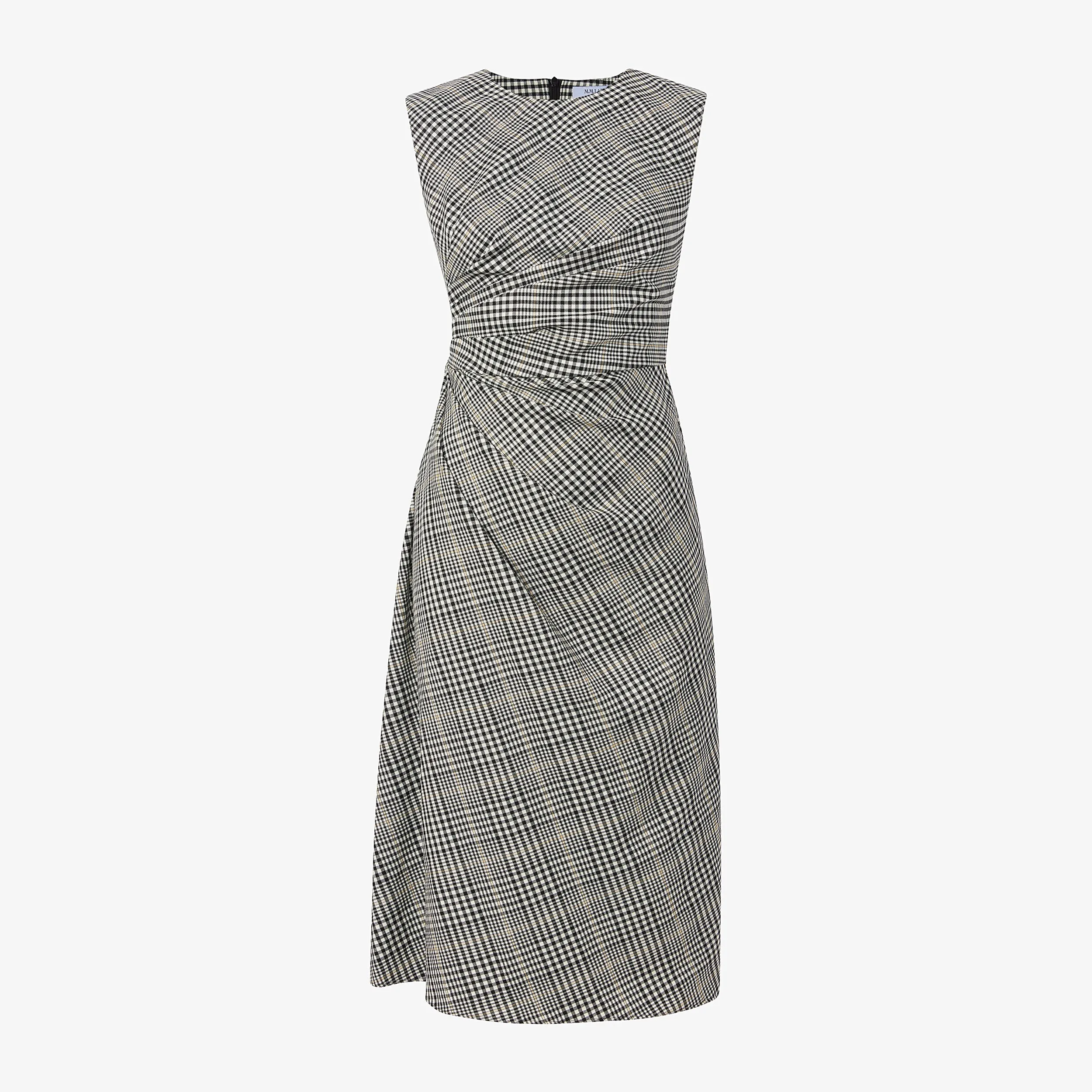 Jeannine Dress - Plaid Sharkskin :: Multi