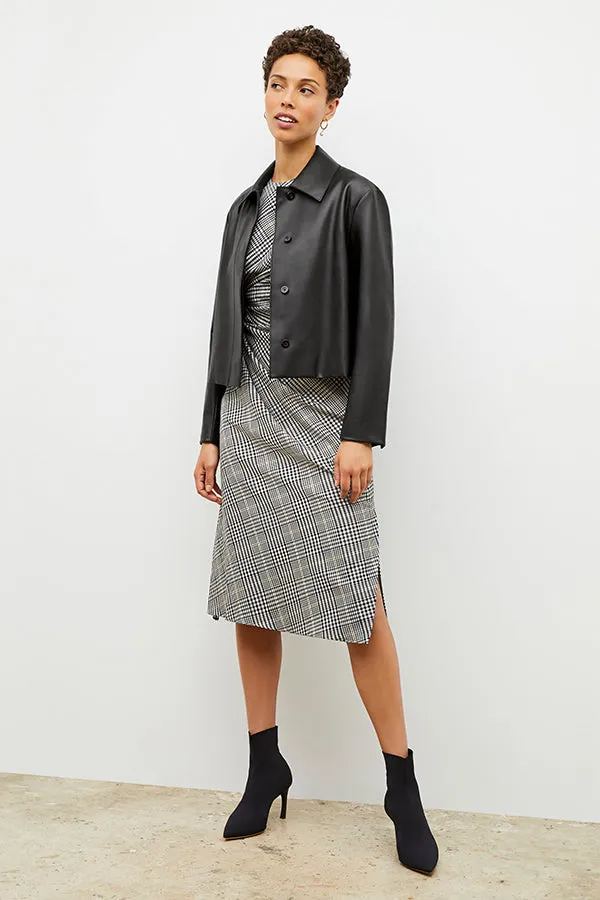 Jeannine Dress - Plaid Sharkskin :: Multi