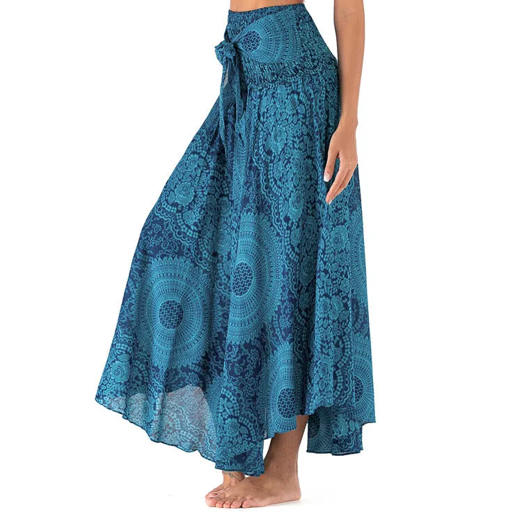 Ladies Fashion Swing Boho Skirt