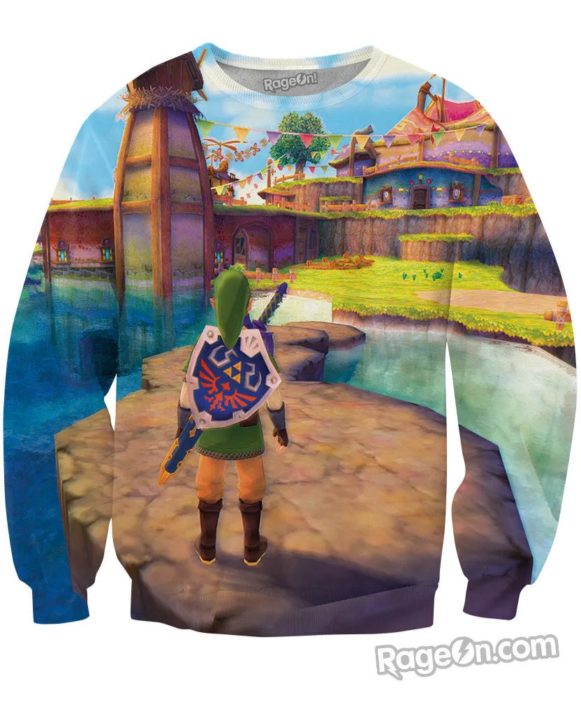 Legend of Zelda Skyward Sword Crewneck Sweatshirt