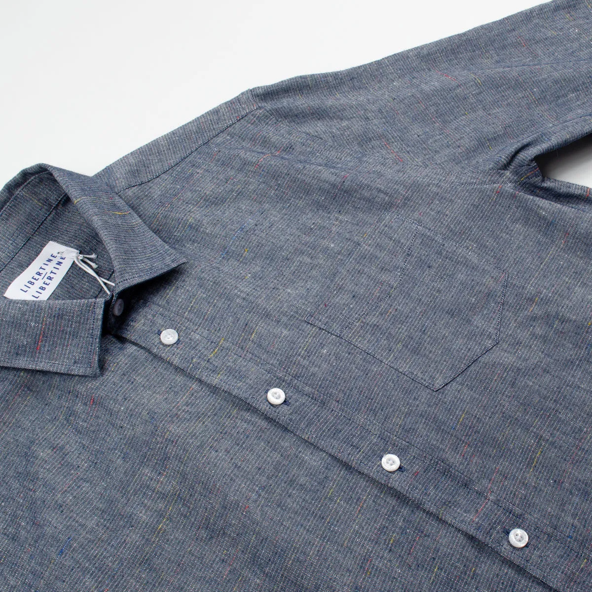 Libertine-Libertine - Lynch Shirt Moth - Blue