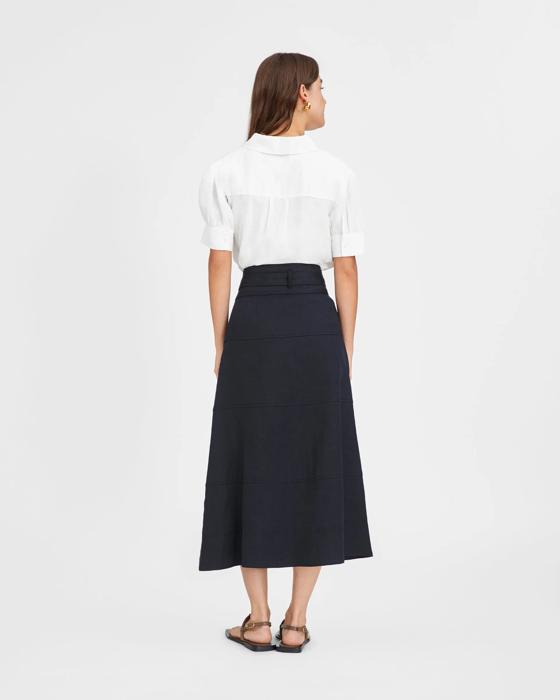 Linen Hudson Skirt