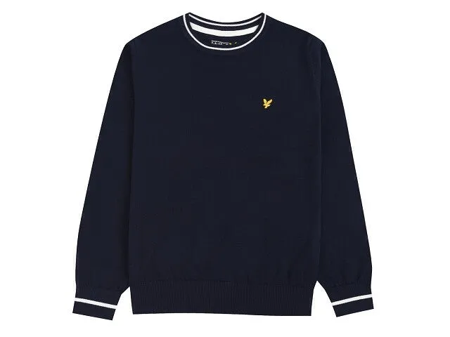 Lyle & Scott Jumper gebreid crewneck tipped Sweaters