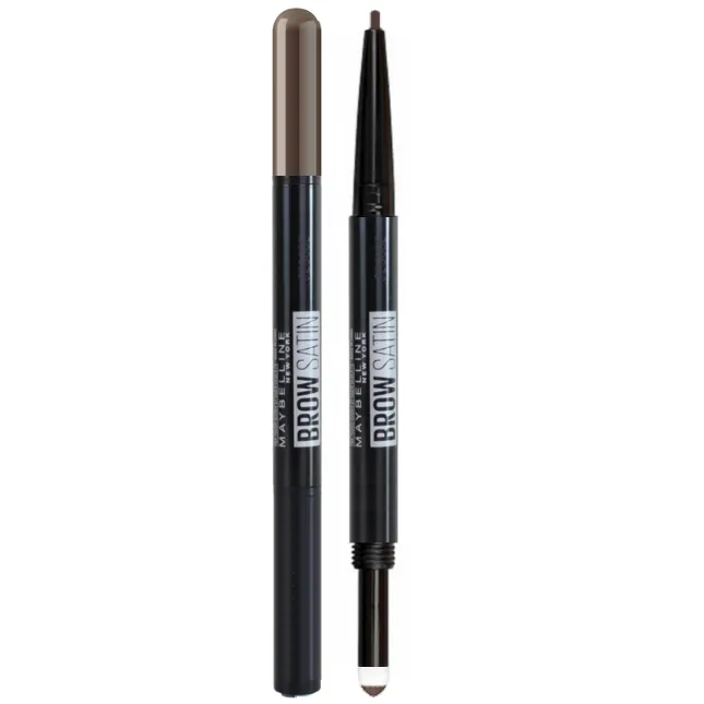 Maybelline Brow Satin Eyebrow Duo Pencil & Filling Powder Dark Brown