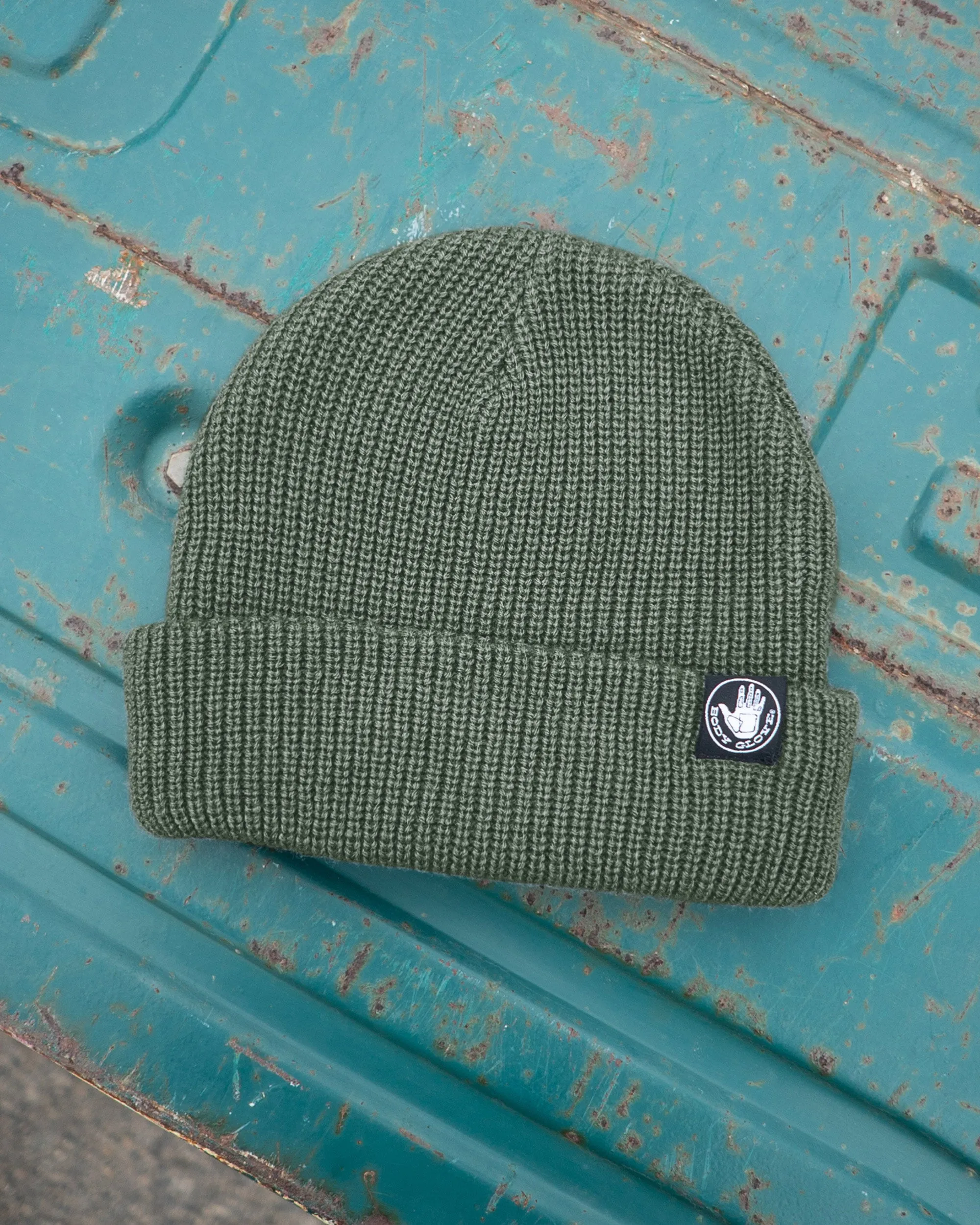 Men's Patrol Acrylic Beanie - Olive