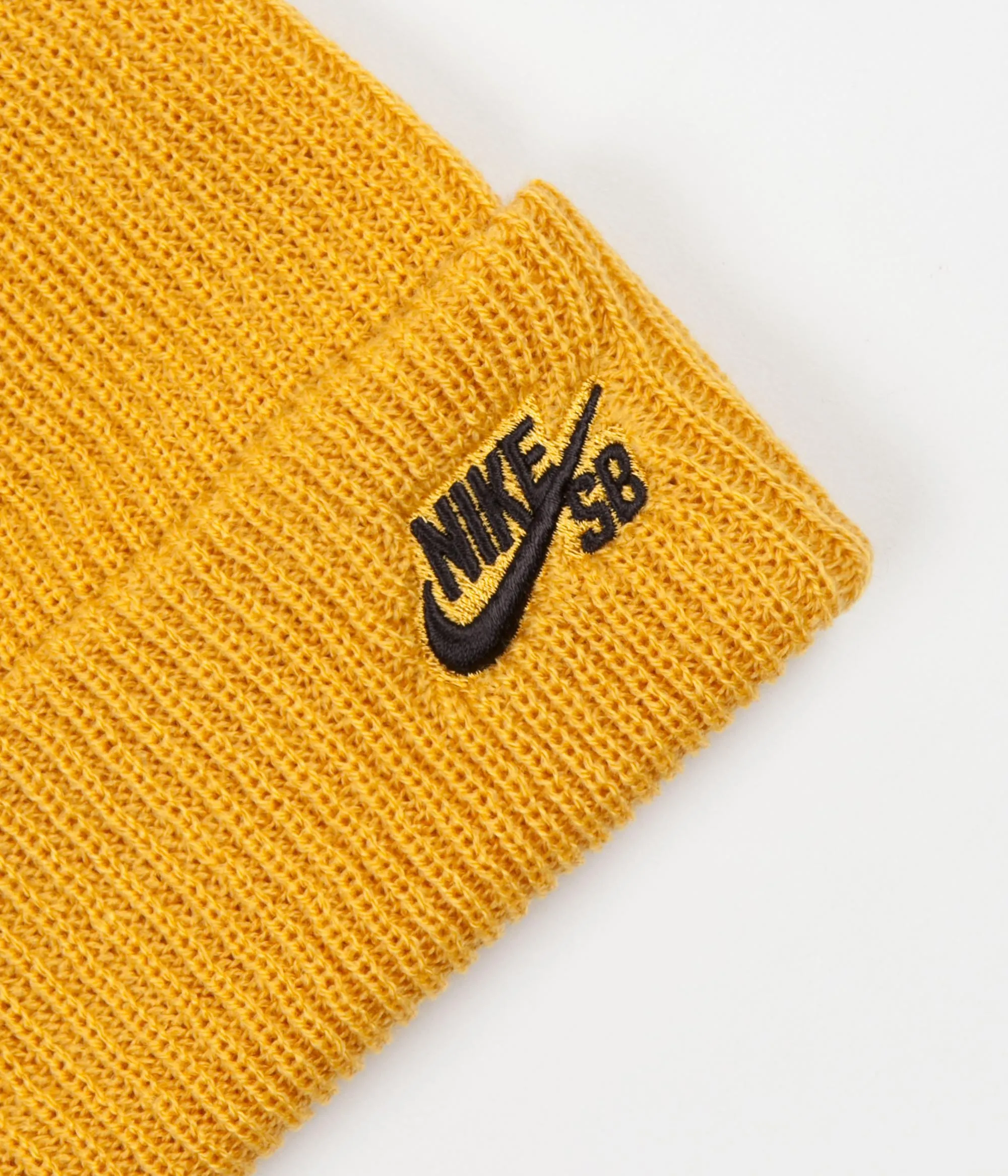 Nike SB Fisherman Beanie - Mineral Gold / Black